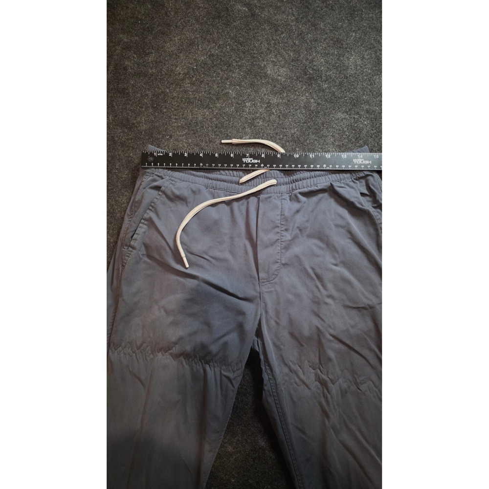 Gap Mens Joggers Blue Gray Elastic Waist Drawstring Pants Size M